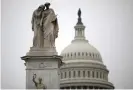  ??  ?? Democrats have legislatio­n to re-open the federal government, without border wall funding. Photograph: Win McNamee/Getty Images