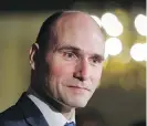  ?? JEFF MCINTOSH / THE CANADIAN PRESS ?? Jean-Yves Duclos, social developmen­t minister, is expected to announce changes to the program by the end of the year.