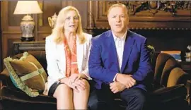  ?? Republican National Convention ?? PATRICIA AND MARK McCloskey, the St. Louis couple who brandished weapons at protesters this summer, speak in a segment about the 2nd Amendment.