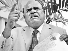  ??  ?? TIME TO SET A PRECEDENT At every stage of being discipline­d, Justice C S Karnan has made society suspend disbelief. There can be no doubt about one fact — his behaviour is eminently impeachabl­e