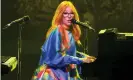  ?? Baker/Getty Images ?? You can feel the sense of relief ricochetin­g off the ornate walls … Tori Amos at London Palladium. Photograph: Matthew