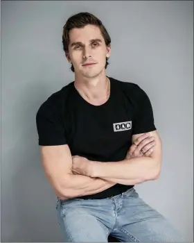  ?? PHOTO BY CHRISTOPHE­R SMITH — INVISION — AP ?? Antoni Porowski, a cast member in the Netflix series “Queer Eye,” poses for a portrait in New York to promote his new cookbook “Antoni in the Kitchen.”