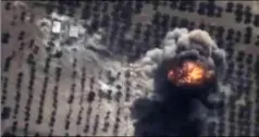  ?? (Photo EPA/MaxPPP) ?? L’offensive syrienne est épaulée par l’aviation russe.