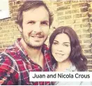  ??  ?? Juan and Nicola Crous