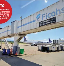  ?? FOTOS: MELVIN CUBAS ?? Por el aeropuerto Ramón Villeda Morales han circulado más de medio millón de pasajeros hasta septiembre de este año.