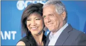  ?? INVISION/THE ASSOCIATED PRESS ?? Les Moonves, right, former president and CEO of CBS Corp., and his wife Julie Chen in 2014.