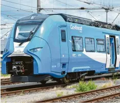  ?? Foto: Go‰Ahead ?? Solche Siemens‰Züge sollen ab Ende kommenden Jahres für den Betreiber Go‰Ahead im Augsburger Netz fahren.