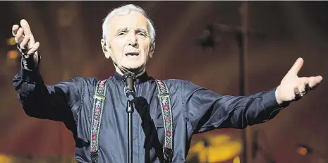  ?? Charles Aznavour má na svém kontě přes tisícovku skladeb, mnohé z nich zlidověly. Foto: P&J Music ??