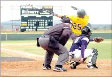  ?? MARK HUMPHREY ENTERPRISE-LEADER ?? The Prairie Grove High School baseball program hosted the annual Jarren Sorters Memorial Baseball Tournament March 21-23, 2017, at Prairie Grove’s Rieff Park. Jarren passed in August of 2016.