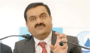  ??  ?? Adani said the project would create 10,000 direct and indirect jobs.