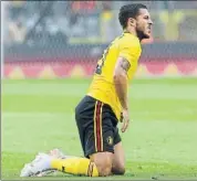  ?? FOTO: EFE ?? Hazard se retiró cojeando El lunes ante Costa Rica