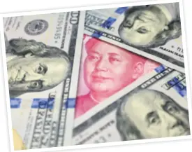  ?? REUTERS ?? Trgovinski rat vodit će se i za dominaciju dolara ili juana