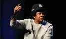  ??  ?? Jay-Z, who has pledged support for 21 Savage. Photograph: Shareif Ziyadat/Getty Images