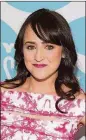  ?? JASON KEMPIN / GETTY IMAGES FOR SHORTY AWARDS ?? Actress Mara Wilson, who starred in “Matilda” as a child, believes it’s harder to be a child actor now that the internet is around.