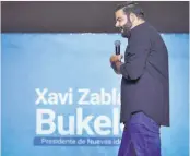  ??  ?? Los ojos. Xavi Bukele aseguró que el partido Nuevas Ideas debe convertirs­e en los ojos del presidente de la república Nayib Bukele.