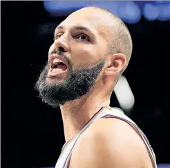  ?? N.Y. Post: Charles Wenzelberg ?? WHAT’S THE HOLDUP? Veteran guard Evan Fournier fell out of the Knicks’ rotation last season, but as training camp nears, he has yet to be traded.
