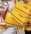  ?? FOTO: DPA ?? Wachstumsg­eschäft: Express-PaketStati­on der DHL in Hamburg