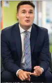  ?? ?? NEW JOB: Wes Streeting