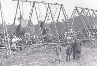  ??  ?? The carefree days of children’s play parks started to change in the late 1970s with the introducti­on of the British Standard system making sure all equipment was regularly maintained, inspected and tested.