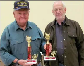  ?? Photograph submitted ?? Pete Rathmell was the chef who won second place cooking for Freedom Bank of Southern Missouri at the ninth annual NEBCO Chili Cook-off.