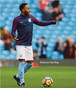  ??  ?? Raheem Sterling