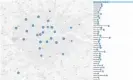  ??  ?? Cases in London by borough Photograph: Public Health England