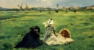  ??  ?? Natura Edouard Manet «Le rondini» (1873), Zurigo, Stiftung Sammlung E.G. Bührle