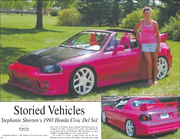 Storied Vehicles Stephanie Shorten S 1993 Honda Civic Del Sol Pressreader