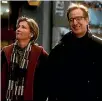  ??  ?? Emma Thompson and Alan Rickman’s on-screen marriage was on the rocks.