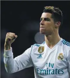  ?? | GETTY IMAGES ?? Cristiano Ronaldo deja al Real Madrid tras permanecer nueve años con el conjunto merengue.