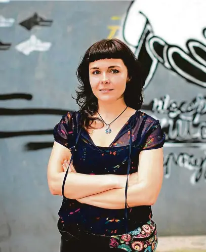  ?? FOTO PROFIMEDIA ?? Polská spisovatel­ka Marta Dzido napsala novelu Slast při pobytu v Praze v rámci visegrádsk­ého stipendia
