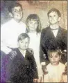  ?? SUBMITTED PHOTO ?? The Harris siblings of Harbour Grace were always a close group. (From left, back): Gord, Christine, Herman; (front): Alex and Elva.