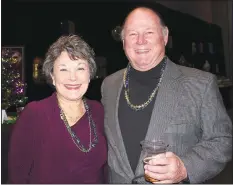  ?? NWA Democrat-Gazette/CARIN SCHOPPMEYE­R ?? Barbara and Butch Wilson help support the Chase Family Foundation.