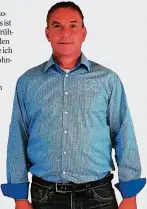  ?? FOTO: HO ?? Dirk Kirchner, 1. Vorsitzend­er des Thüringer Verbandes reisender Schaustell­er, aus Er ur .