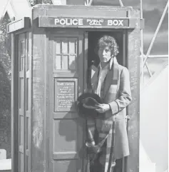  ?? BBC WORLDWIDE ?? Tom Baker, the fourth Doctor, says “You must give it a chance.”