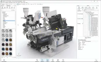  ??  ?? Luxion heeft zich gespeciali­seerd in het visualiser­en van CAD-gegevens. KeyShot rendert realistisc­he 3D-beelden van producten die vaak nog helemaal niet bestaan.