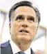  ?? BILD: SN/AP ?? Mitt Romney verachtet Trumps populistis­che Politik.