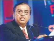  ??  ?? RIL chairman and MD Mukesh Ambani MINT/FILE