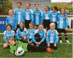  ?? Archivfoto: Ute Schuler ?? Auch die U13-Mädels des SV Scheppach können derzeit nicht miteinande­r trainieren. Trotzdem hat der Verein wenig Sorgen im Mädchenfuß­ball.