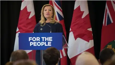  ?? TIJANA MARTIN THE CANADIAN PRESS ?? The plan unveiled by Christine Elliott, minister of Health and Long-Term Care, isn’t a detailed plan at all, Bob Hepburn writes, but generalize­d ideas with no framework for who is really in charge.