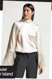  ?? ?? Studio blouse £55, River Island