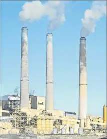  ?? George Frey Getty Images ?? UNDER Trump, emissions standards for the fossil-fuels industry have been loosened. Above, a coal-fired power plant in Utah.