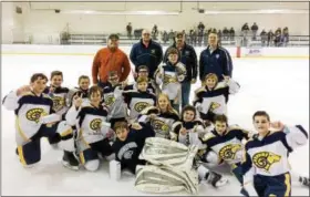  ?? SUBMITTED PHOTO ?? The Spring-Ford Middle School B team won the American Division championsh­ip this season.