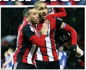  ??  ?? LATE BLOOMER: Sheffield United hitman Leon Clarke