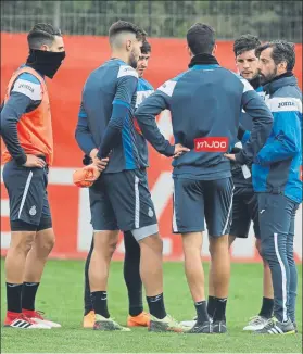  ?? FOTO: PEP MORATA ?? Ganar o ganar Los pericos quieren romper el maleficio contra los ‘groguets’