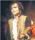  ??  ?? Adam Ant in his heyday as King of the Wild Frontier.
