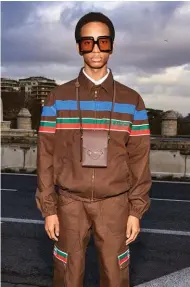  ??  ?? Chez Gucci, le jogging se porte avec sa veste coordonnée.