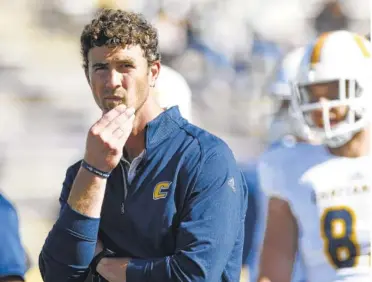  ?? STAFF FILE PHOTO BY ROBIN RUDD ?? UTC football coach Tom Arth said he thinks Furman is “very dangerous.” The Mocs will see how dangerous when they play the Paladins at 1 p.m. on Saturday in Greenville, S.C.