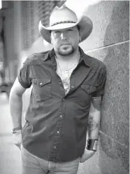  ??  ?? Country singer Jason Aldean visits New York this month to promote his seventh studio album, “They Don’t Know.”