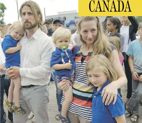  ?? DAVID ROSSITER / POSTMEDIA NEWS FILES ?? David Stephan and Collete Stephan were convicted last year in the 2012 death of their 19-month-old son Ezekiel. David Stephan was sentenced to four months in jail, while Collete Stephen was given three months house arrest.